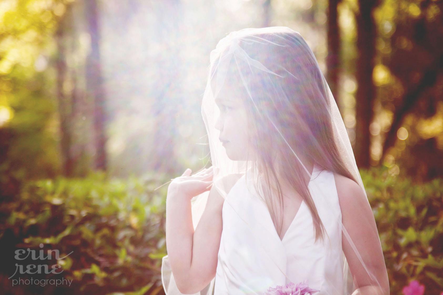 grace in ashley's wedding dress