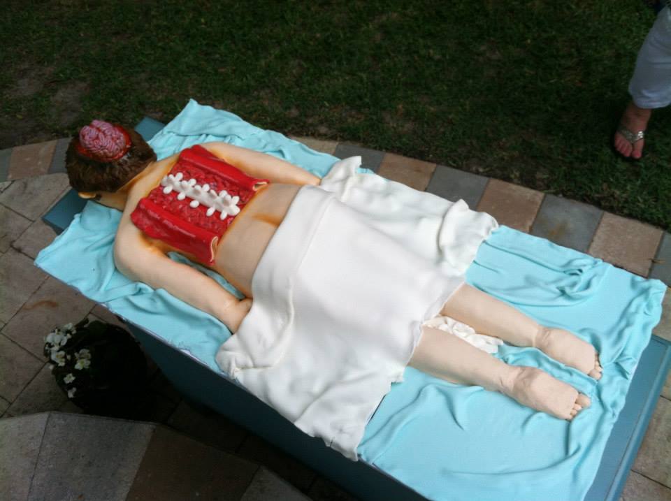 groom cake - neurosurgeon